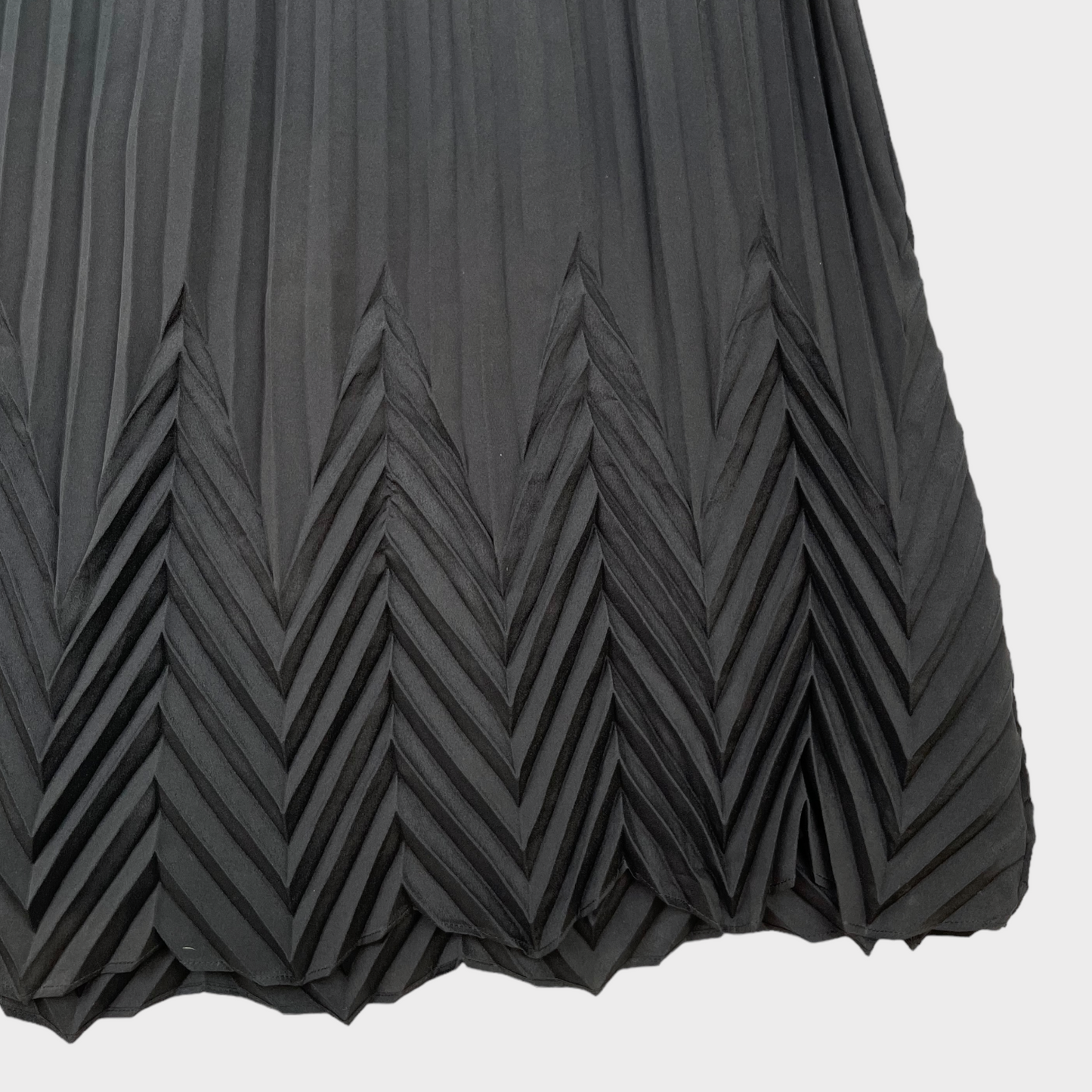 Missoni For Target Black Pleated Maxi Skirt Women's Size Medium/Large