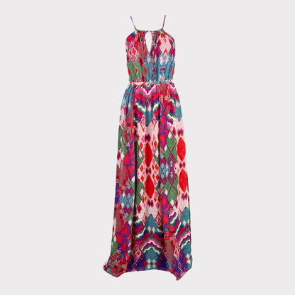 Anthropologie Maeve Tarana Maxi Dress Boho Chic Sleeveless Women's Size XS