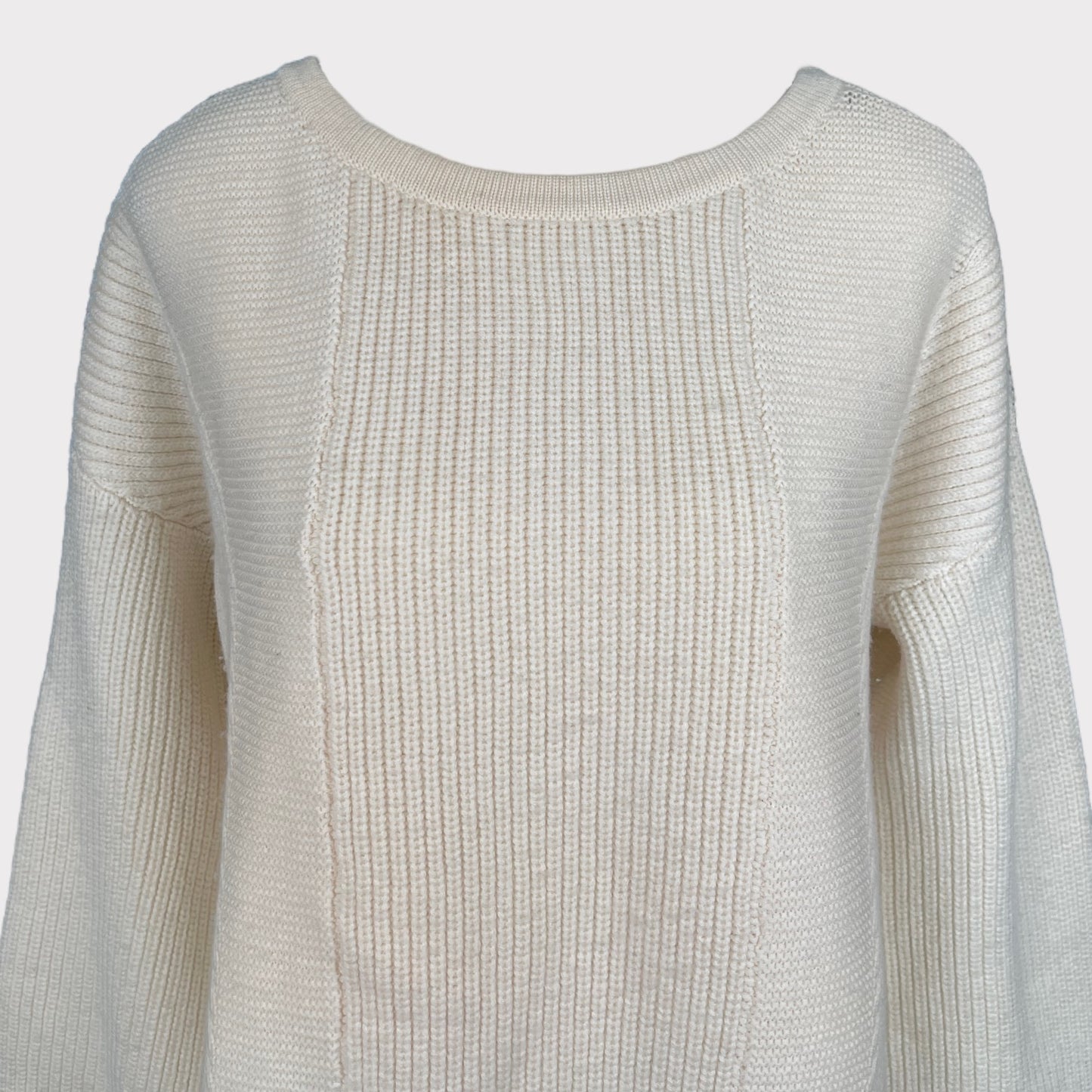 Rag & Bone Jean Dee Merino 100% Wool Knit Pullover Sweater Size S/M