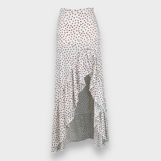 Stillwater The Hola Skirt Polka Dot Asymmetrical Maxi Skirt Women's Size Small