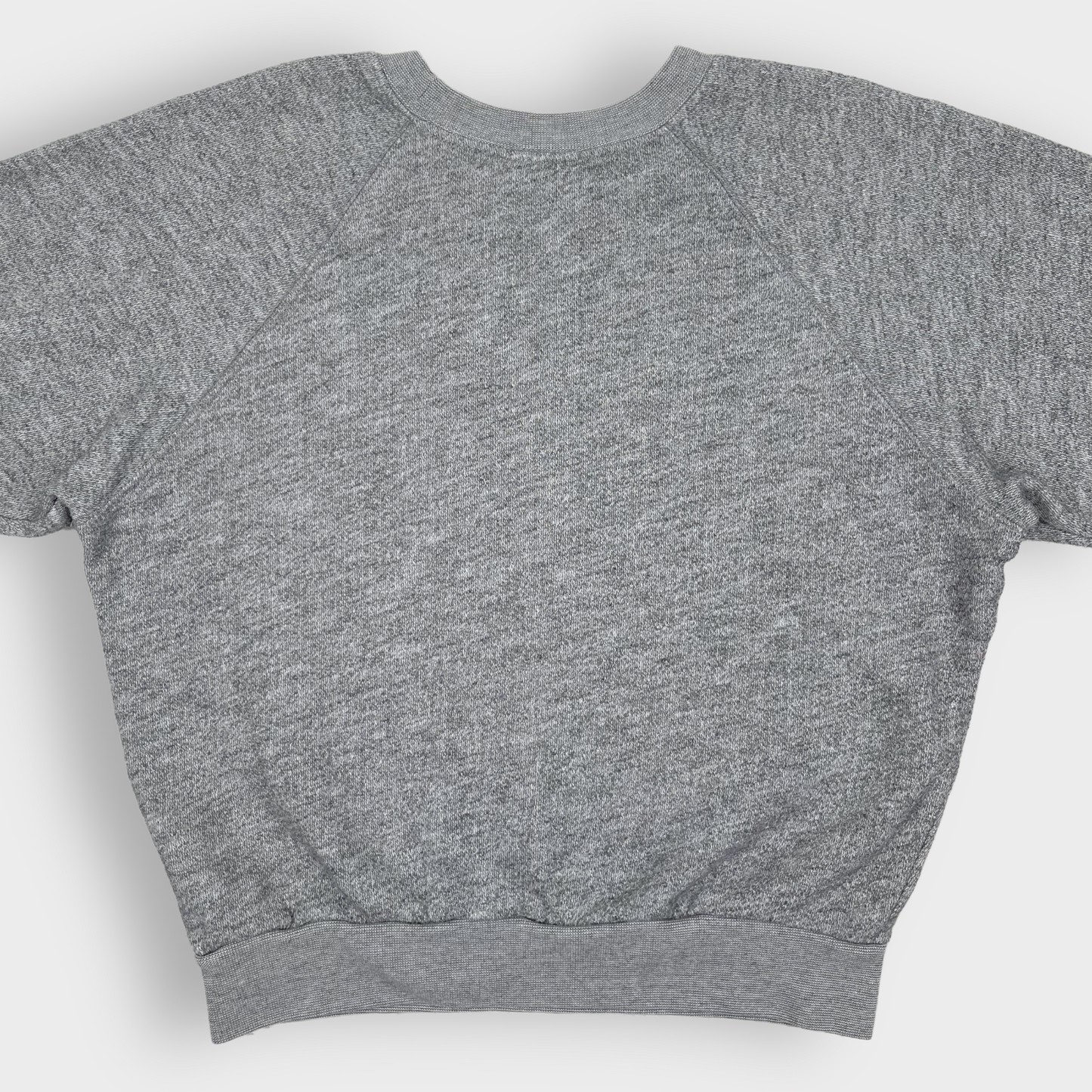 RE/DONE Pullover Cotton Blend Crewneck Sweatshirt Heather Grey Womens Small