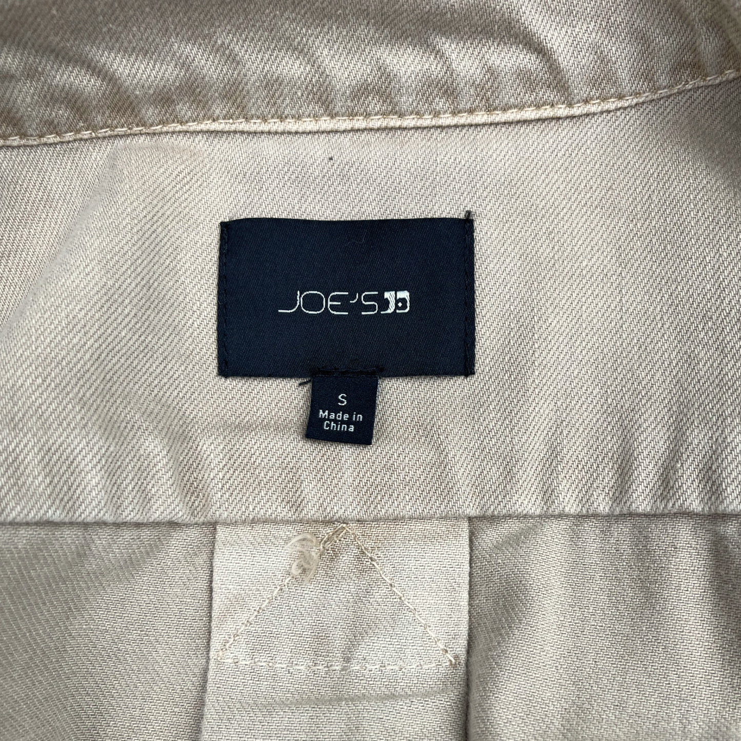 Joes Jeans Cargo Utility Jacket in Tan Women's Size Small