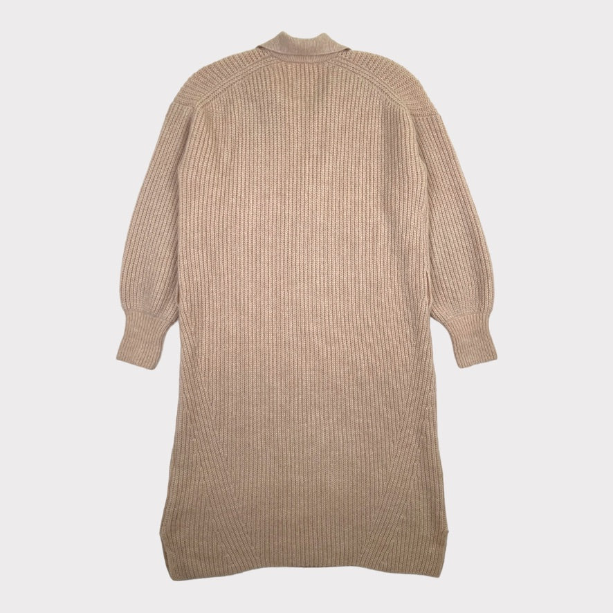 NWOT ELEVEN SIX Baby Alpaca Wool Jada Knit Sweater Dress Women's XS/Small