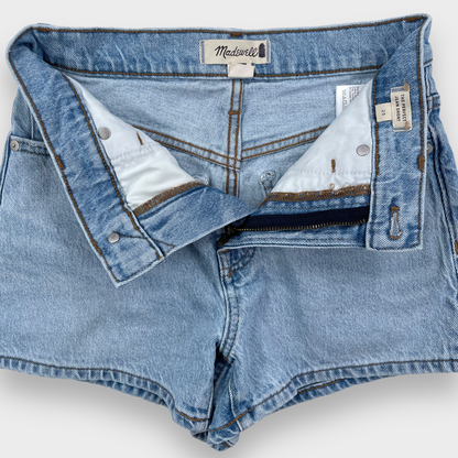 Madewell The Perfect Jean Shorts High Rise Denim Womens 25