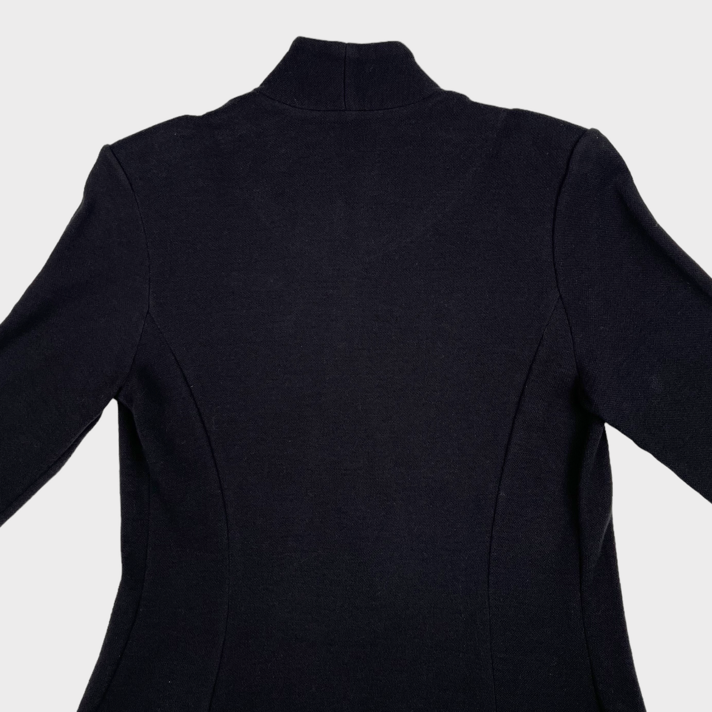 NIC + ZOE Grace Black Knit Jacket Fitted Blazer Women's Size XS