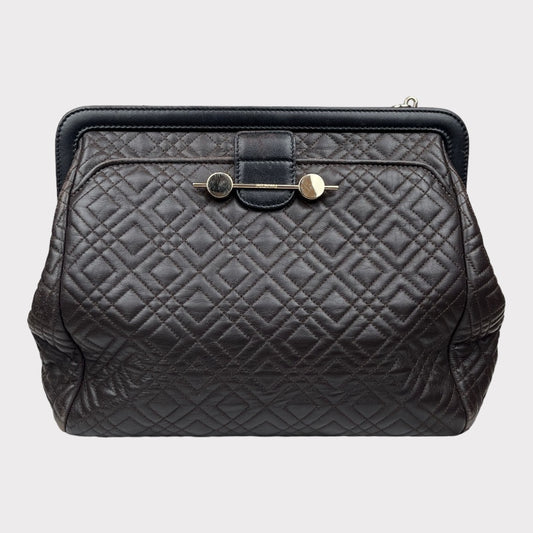 Jason Wu Brown Daphne Quilted Crossbody Bag