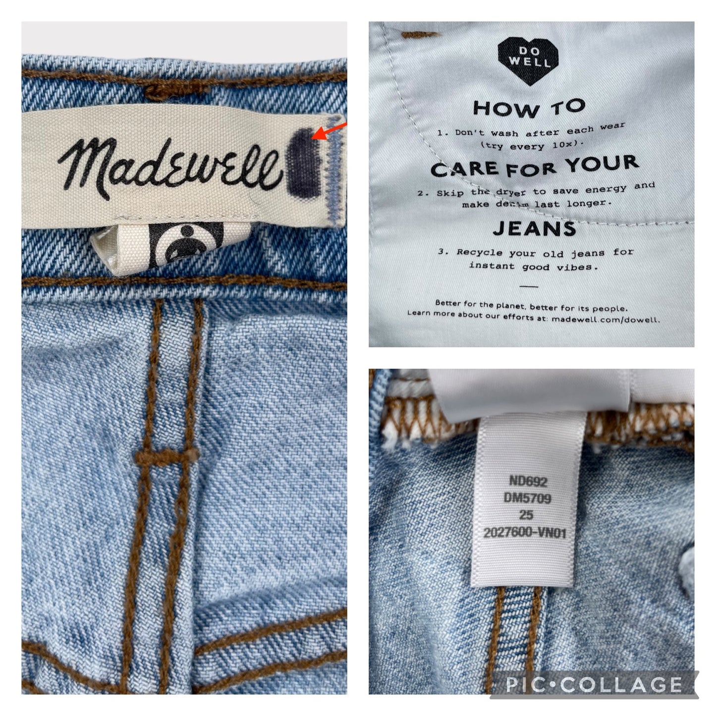 Madewell The Perfect Jean Shorts High Rise Denim Womens 25