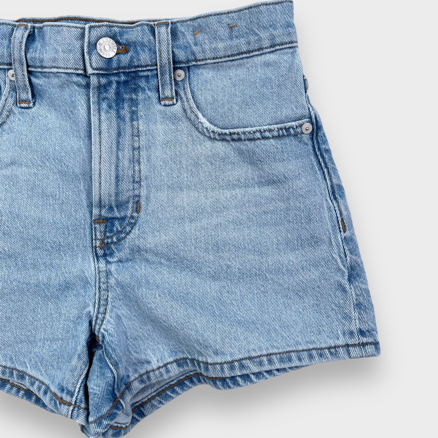 Madewell The Perfect Jean Shorts High Rise Denim Womens 25