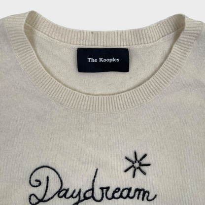 The Kooples Daydream Cashmere Wool Crew Neck Pullover Sweater Women's Size 2