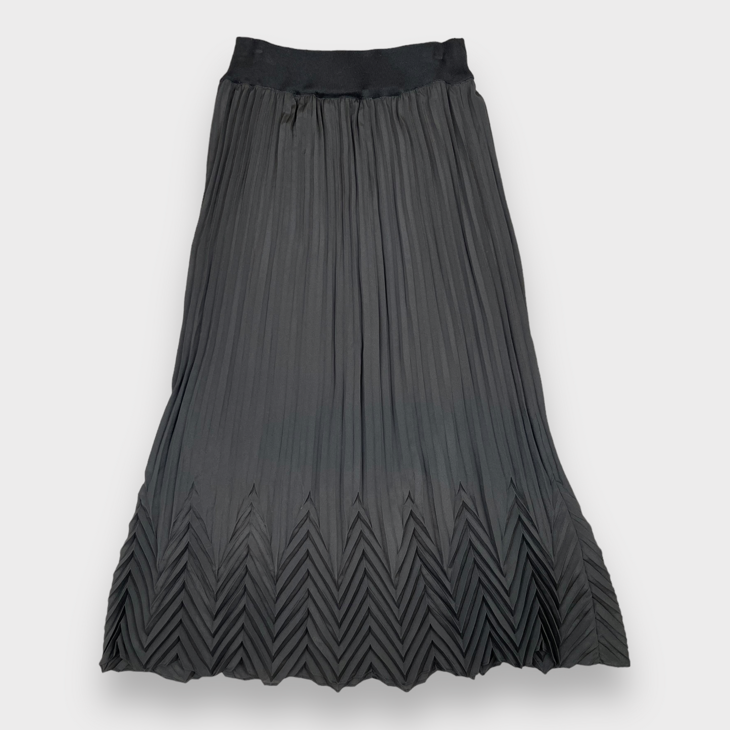 Missoni For Target Black Pleated Maxi Skirt Women's Size Medium/Large