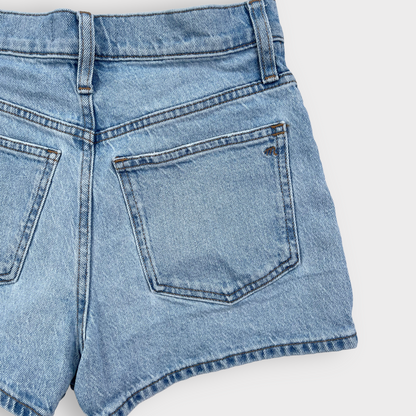 Madewell The Perfect Jean Shorts High Rise Denim Womens 25