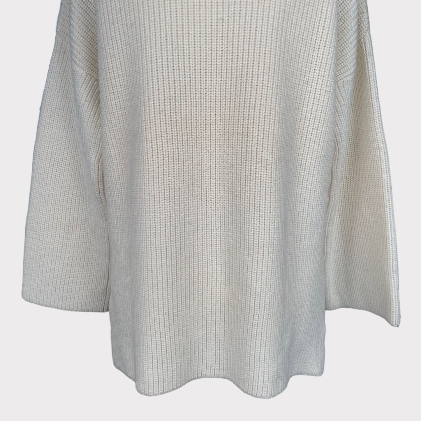 Rag & Bone Jean Dee Merino 100% Wool Knit Pullover Sweater Size S/M