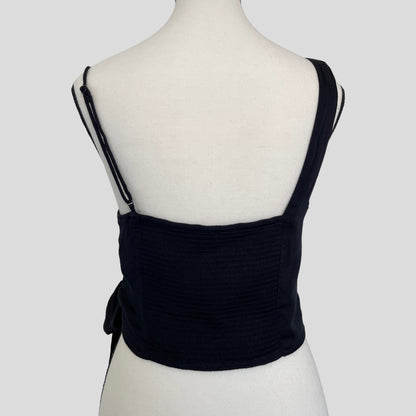 NWOT Free People Mila Tie Crop Top Women's Size M