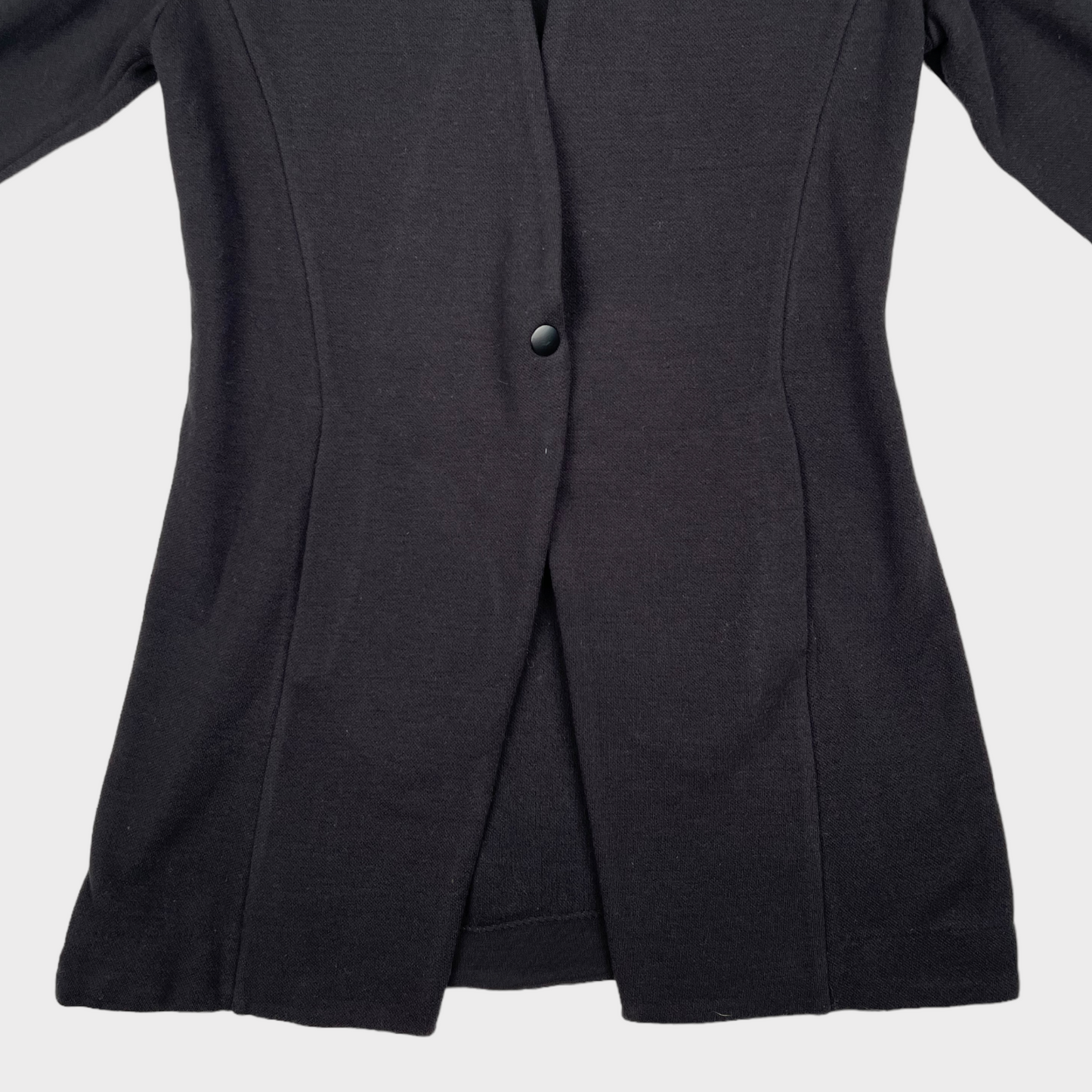 NIC + ZOE Grace Black Knit Jacket Fitted Blazer Women's Size XS