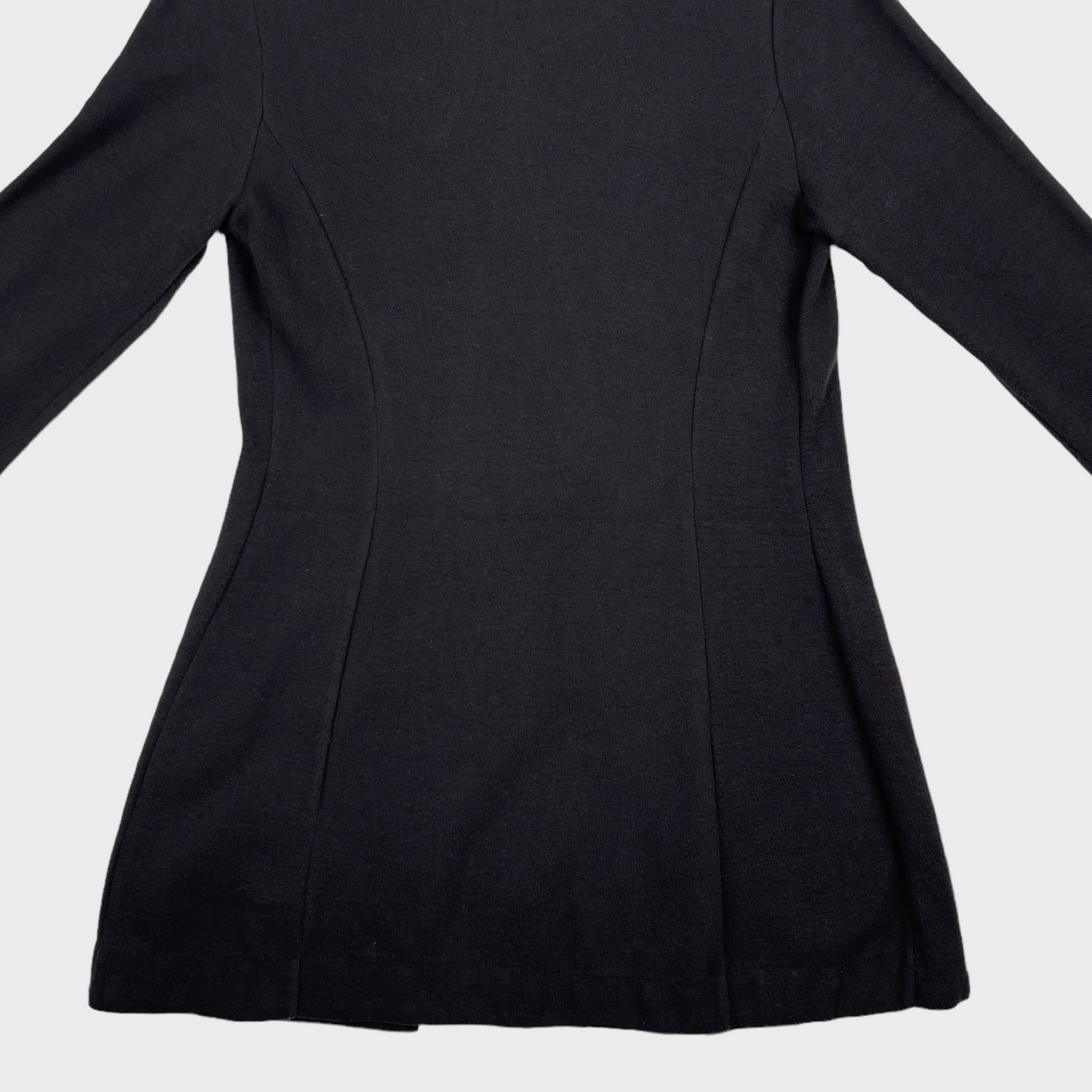 NIC + ZOE Grace Black Knit Jacket Fitted Blazer Women's Size XS