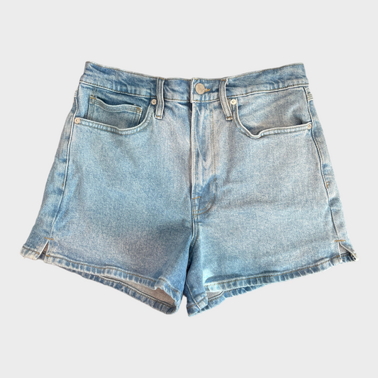 NWOT FRAME High-Rise Denim Light-Wash Shorts Women's Size 30