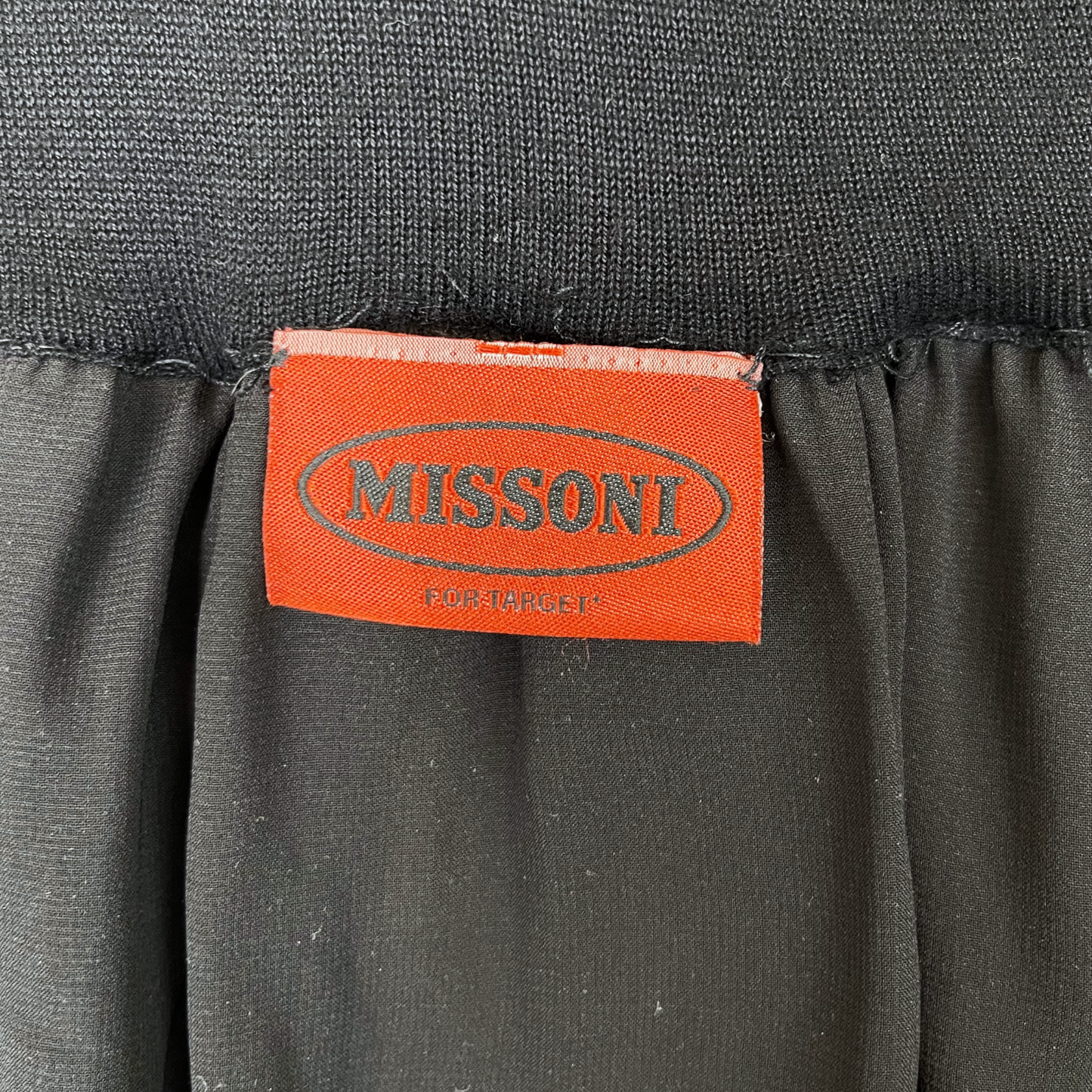 Missoni For Target Black Pleated Maxi Skirt Women's Size Medium/Large