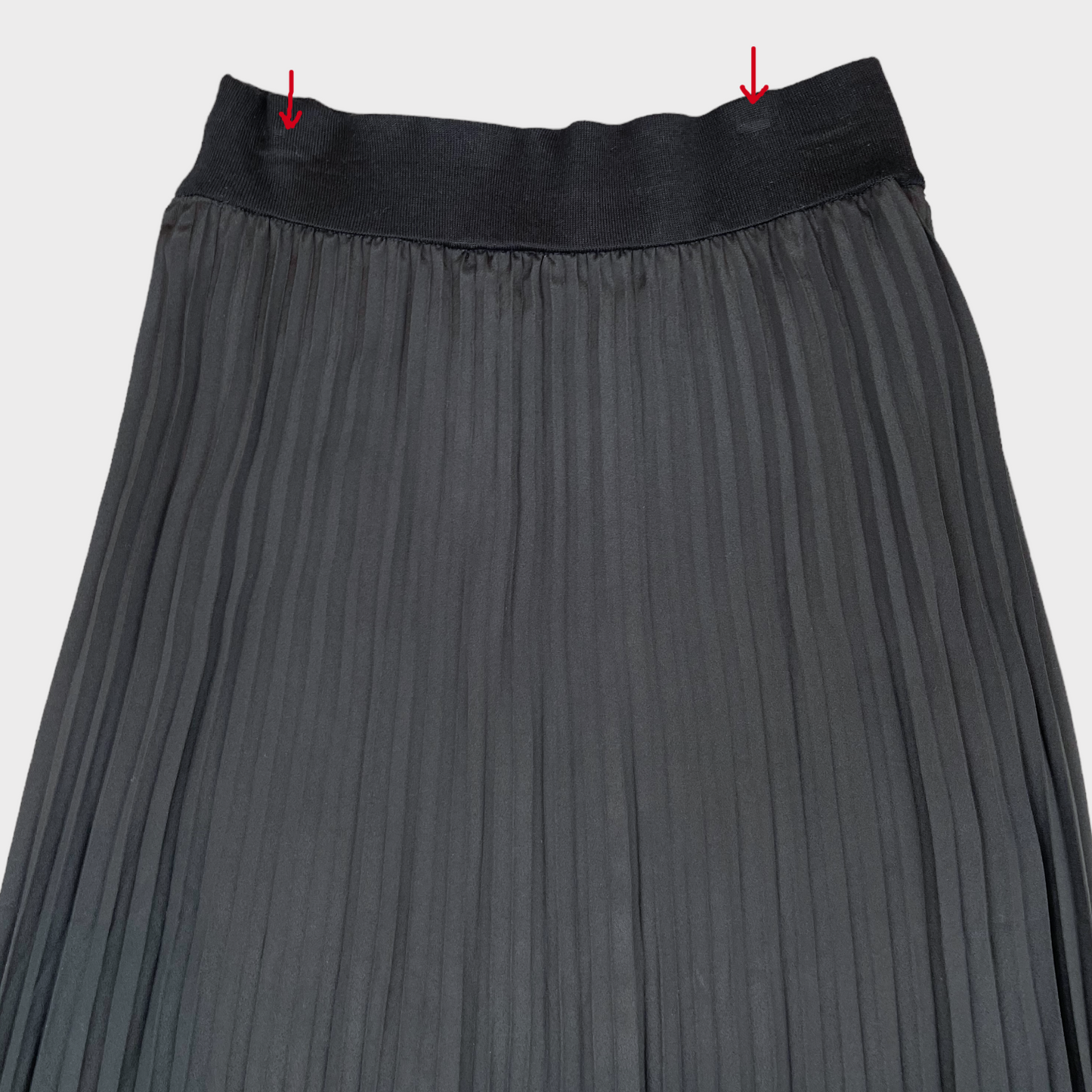 Missoni For Target Black Pleated Maxi Skirt Women's Size Medium/Large